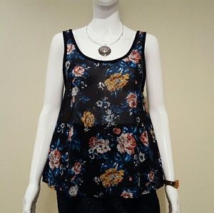 Mudd Floral Tank Top, Adorable